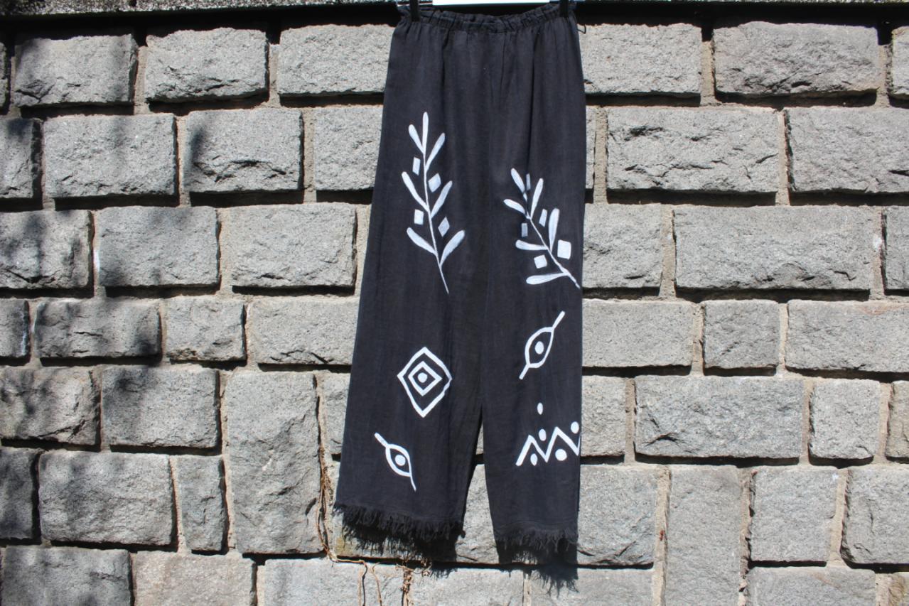 Дрехи-рисувани панталони 13