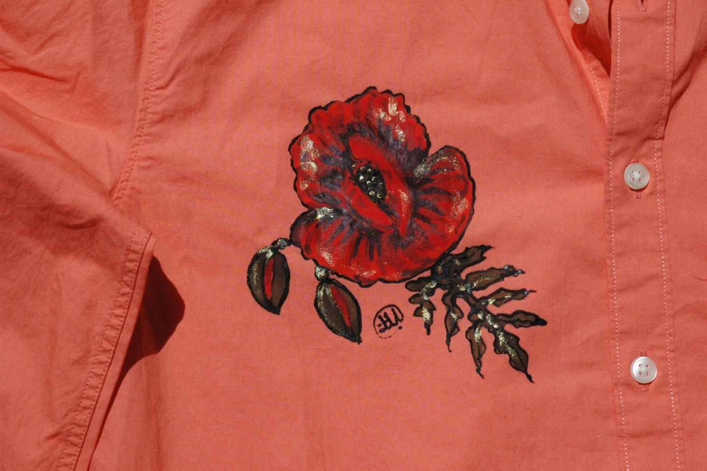 Ръчно рисувани ризи 3