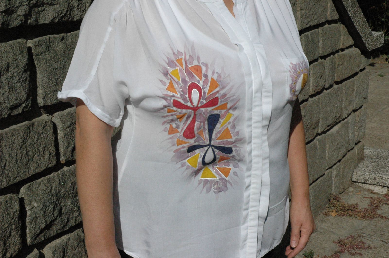 Ръчно рисувани ризи 8